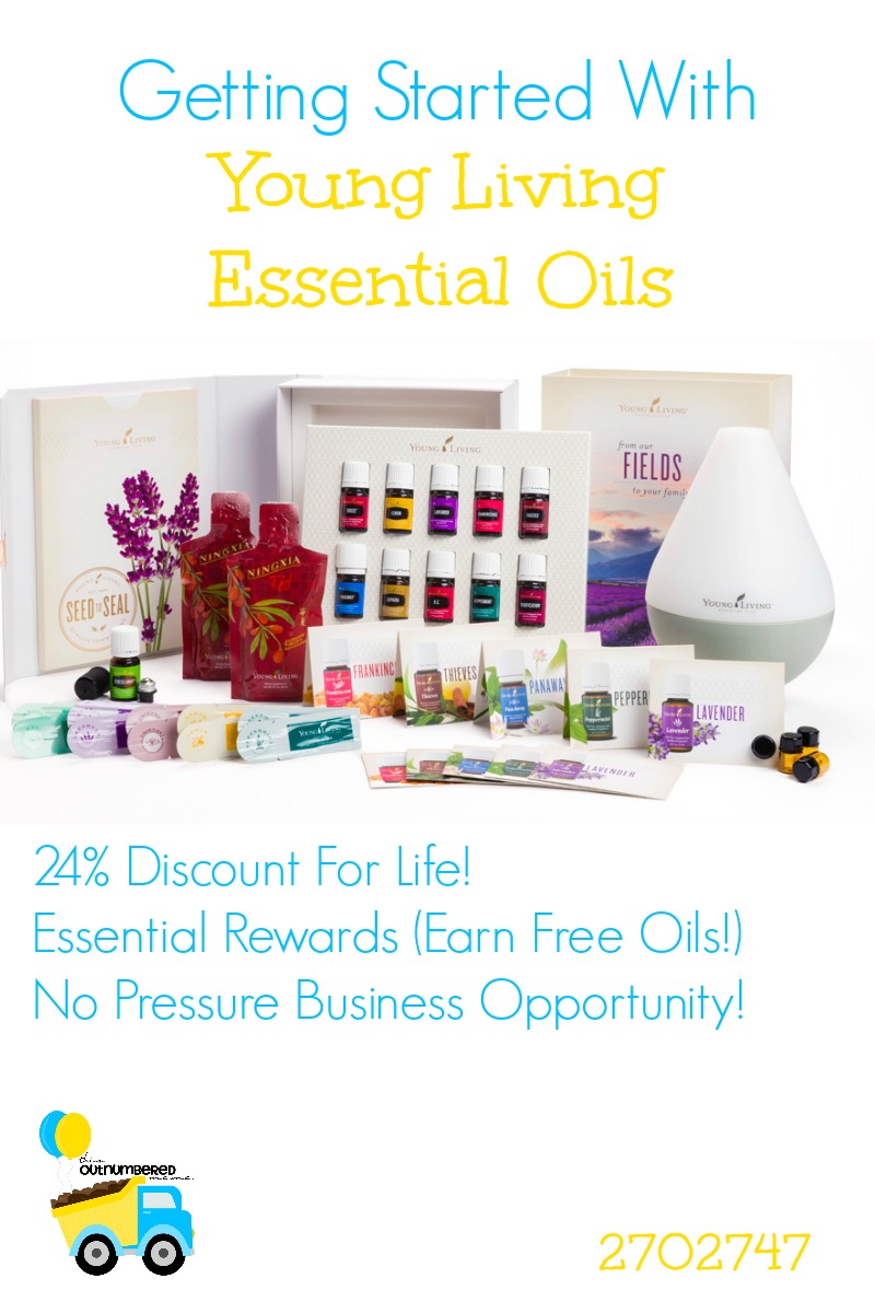 Getting started with a Premium Starter Kit of Young Living Essential OIls made easy! 