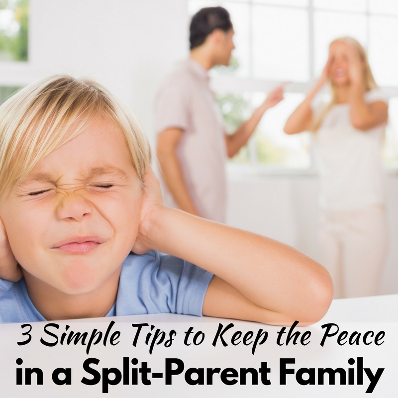 Three Simple Tips for Keeping the Peace in a Split-Parent Family