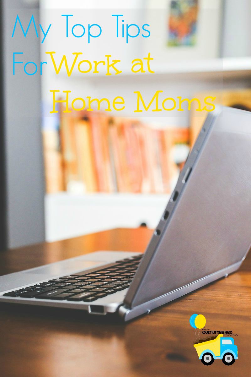 Being a work at home mom is no easy task, so I'm sharing my top tips for work at home moms in this 5 day series!