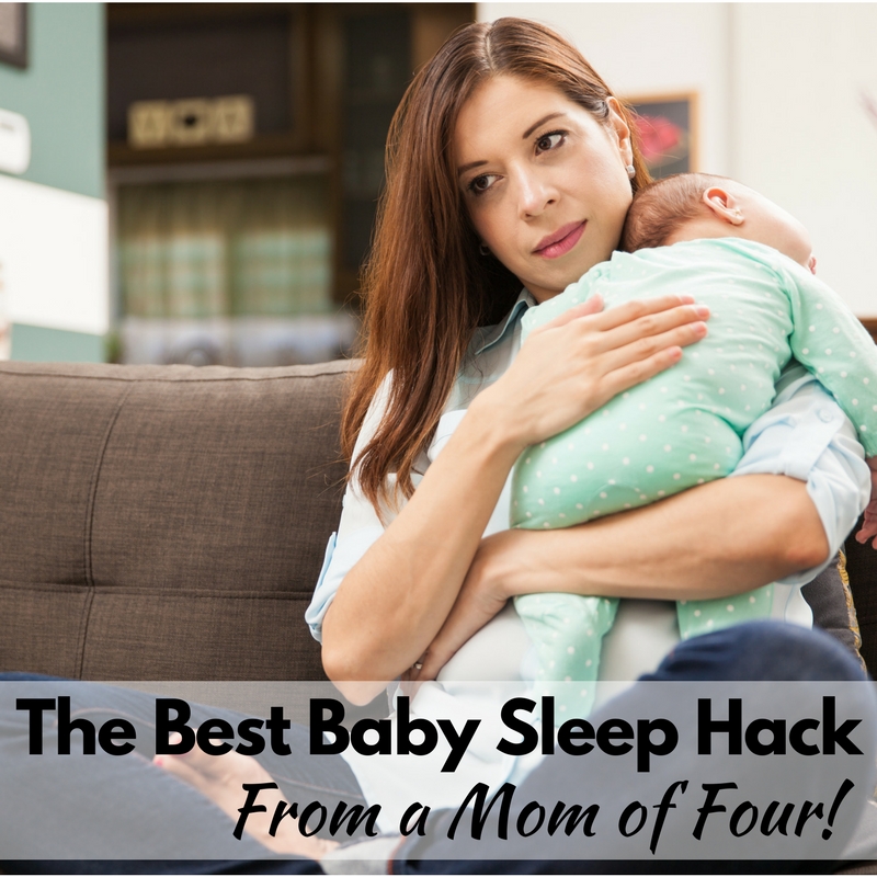 The Best Baby Sleep Hack from a Mom of Four!