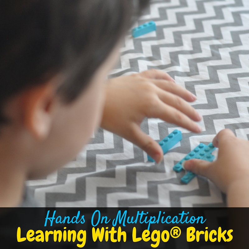 This is a fun way to practice hands on multiplication! Kids love learning with Lego® bricks! Plus get more with the Unofficial guide to Learning with Lego®