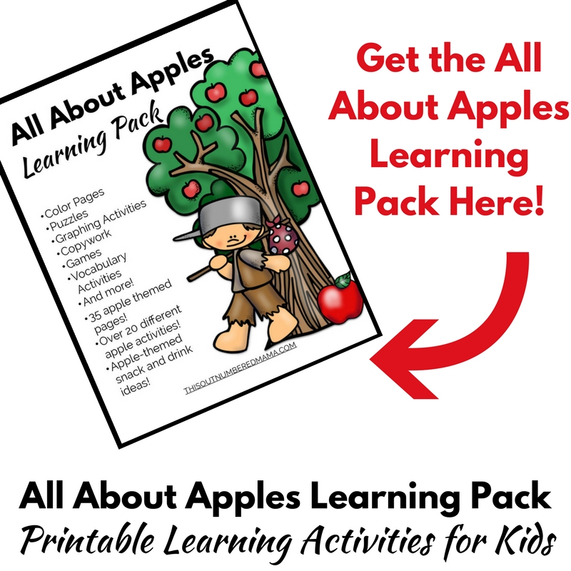 Get the All About Apples Learning Pack Here!