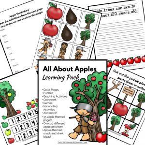 Get the All About Apples Learning Pack Here!