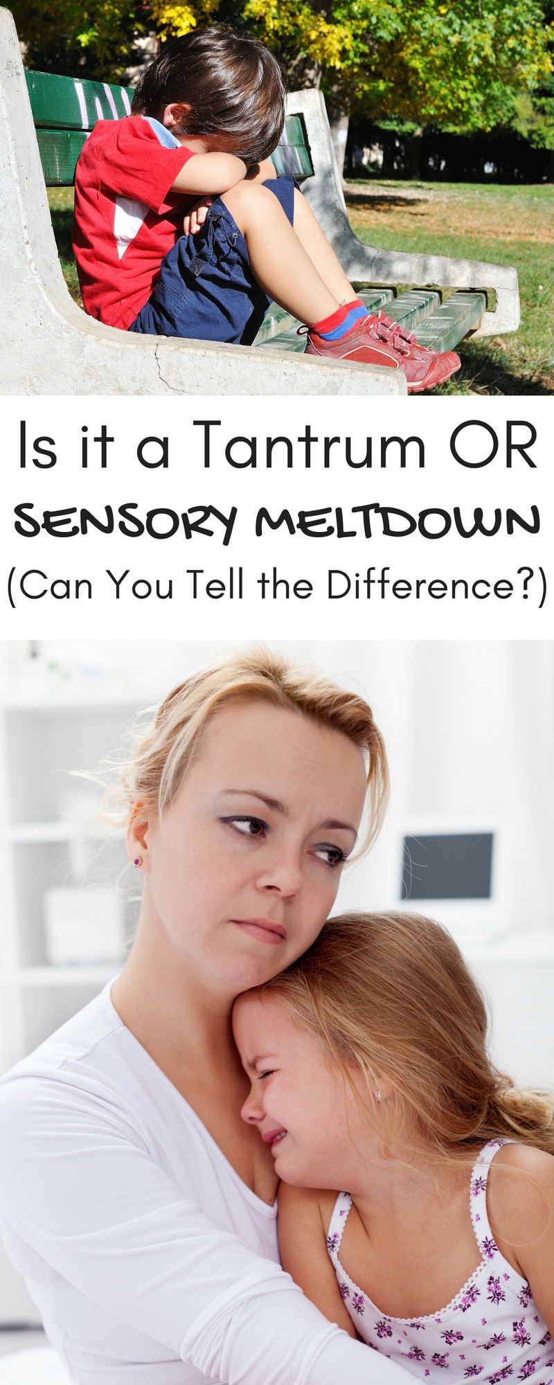 4 Simple Ways to tell a Tantrum from a Sensory Meltdown