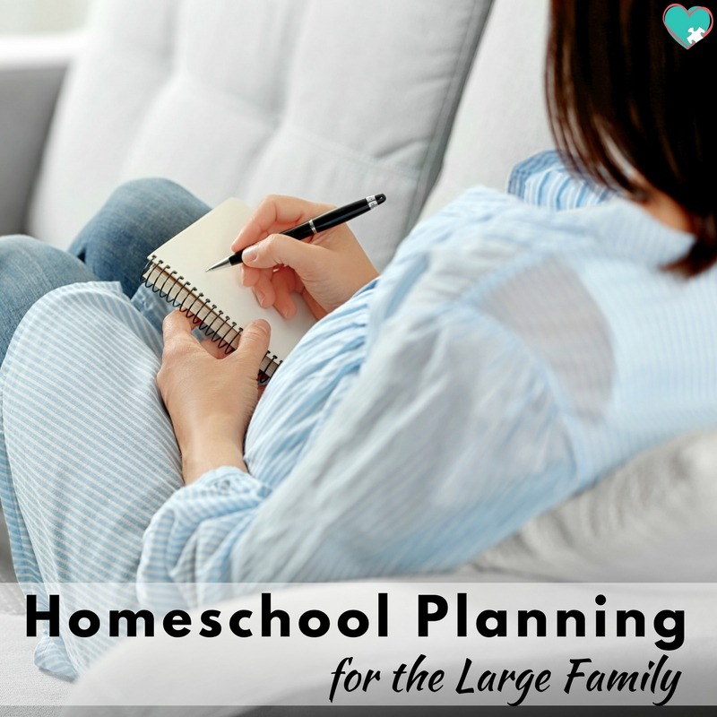 Homeschool Planning for the Large Family