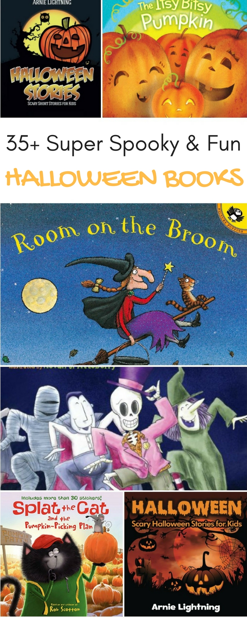 35+ Super Spooky & Fun Halloween Books for Kids!