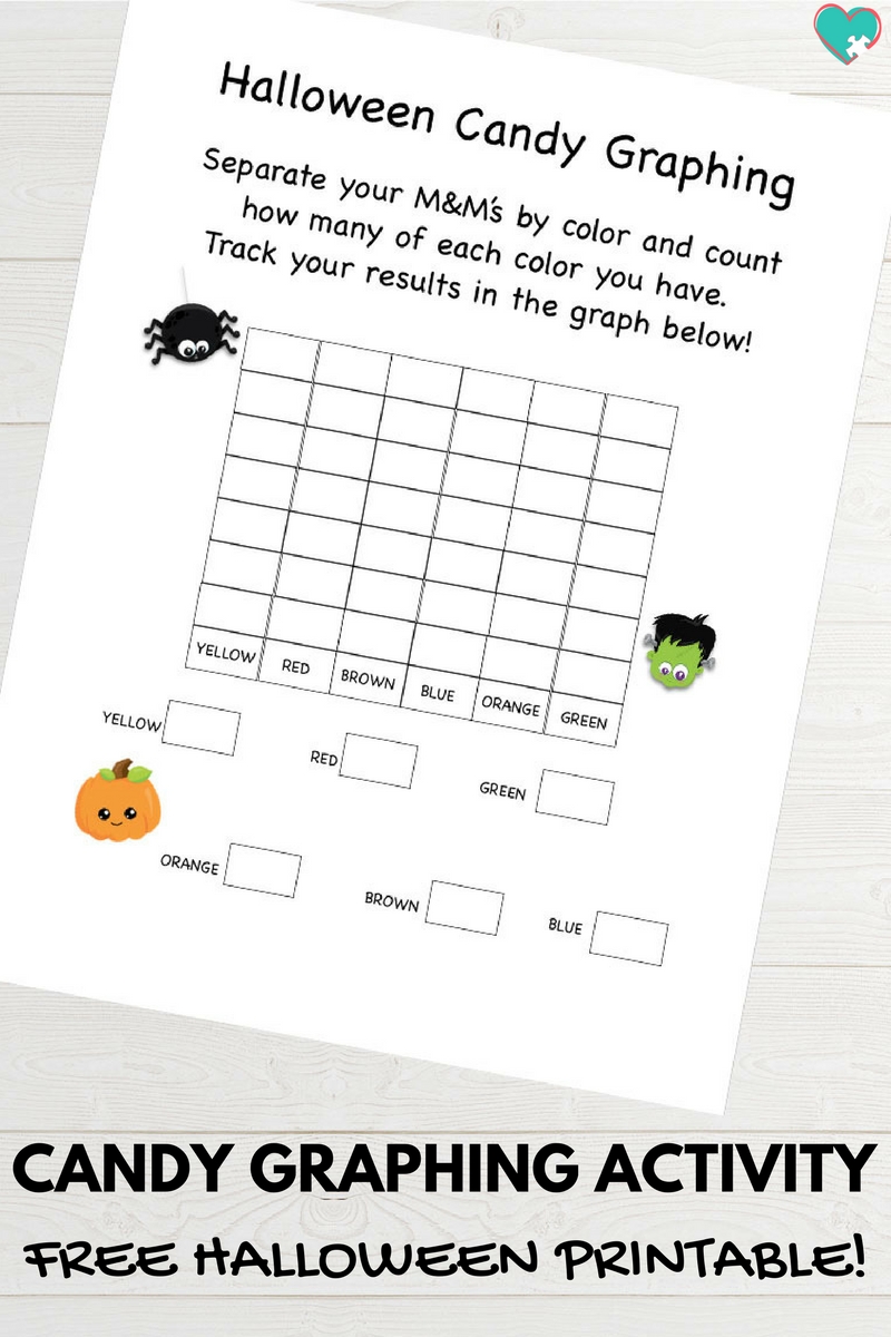 Free Printable Halloween Candy Graphing Activity