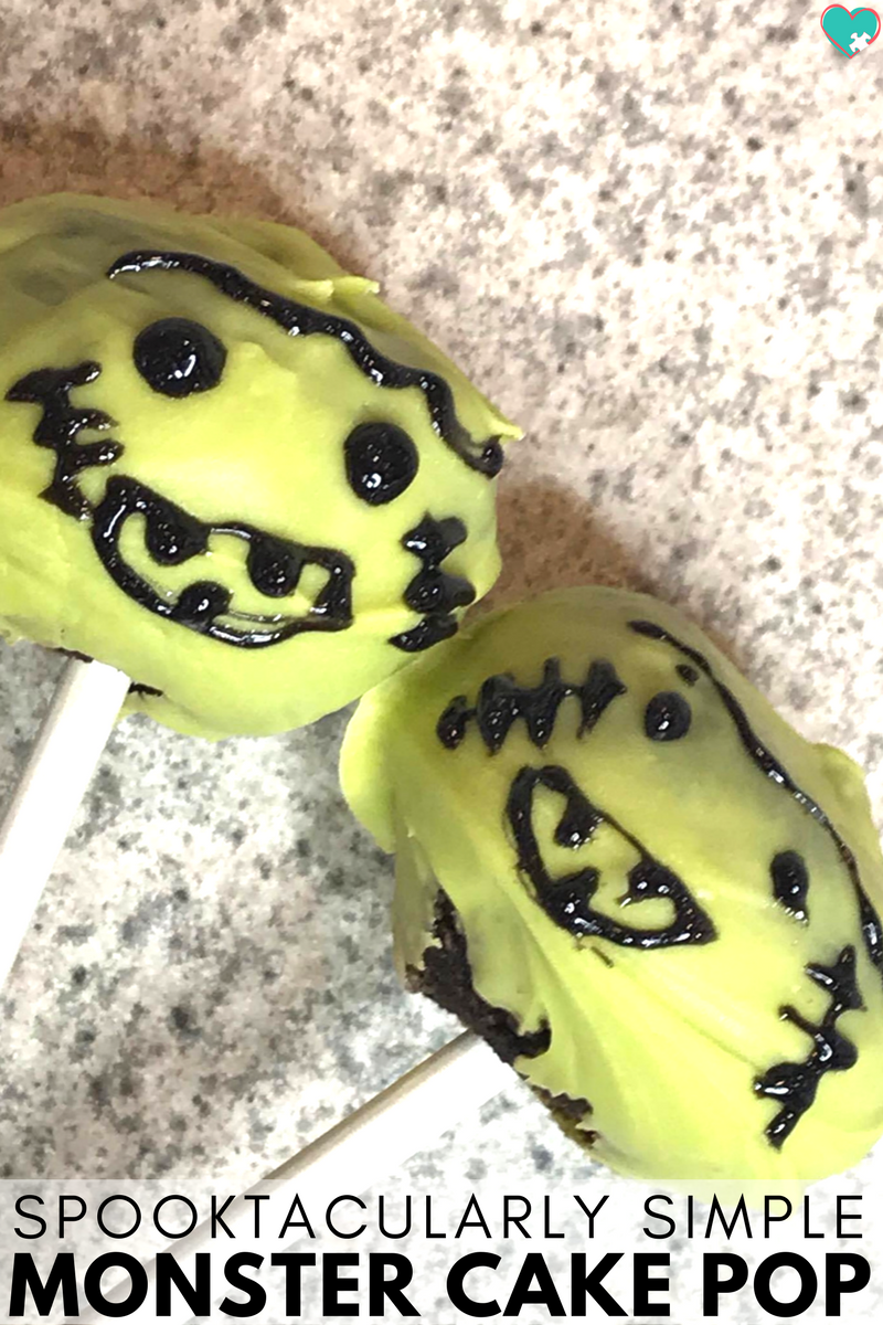 You've GOT to try out these spooktacularly simple monster cake pops! They're totally adorable and simple to make for Halloween!