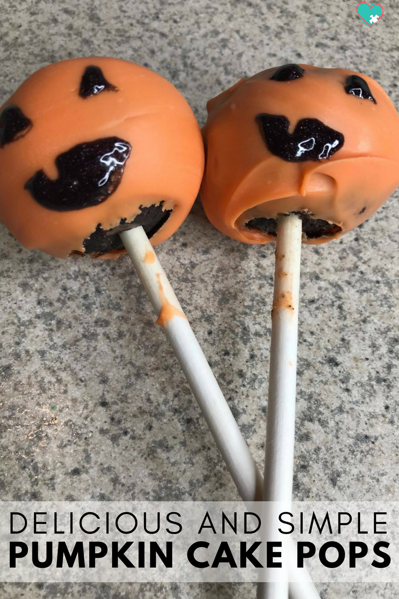 Delicious and Simple Halloween Pumpkin Cake Pops