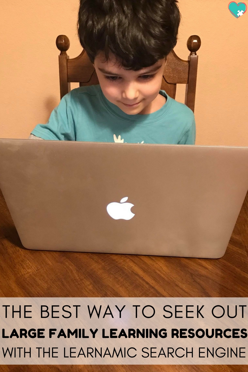 The best way to seek out large family learning resources with the Learnamic Search Engine! (sponsored) #Learnamic #ihsnet #homeschooling #largefamily #learningresources #homeschooling #homeschoolmom