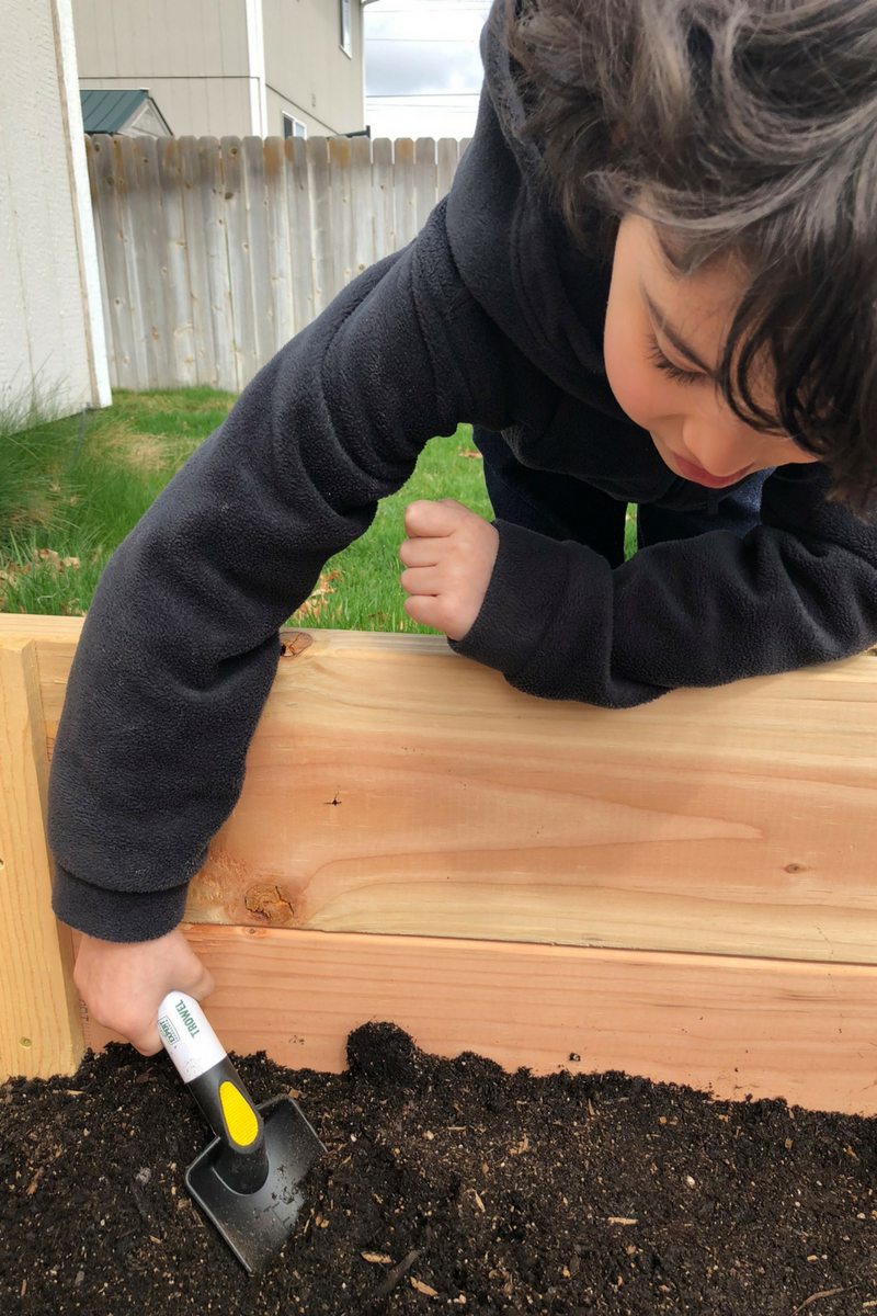 Making an autism-friendly sensory garden is the perfect spring activity for autistic kids! Dig in the dirt and get kids outside with this super fun sensory friendly garden! #gardening #gardeningwithkids #sensory #sensoryprocessingdisorder #autism #kidsactivities #sensoryfriendly #sensoryplay