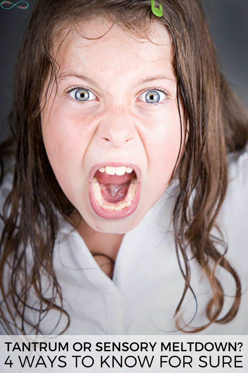 Is it a Tantrum or a Sensory Meltdown? 4 Ways to Know For Sure!