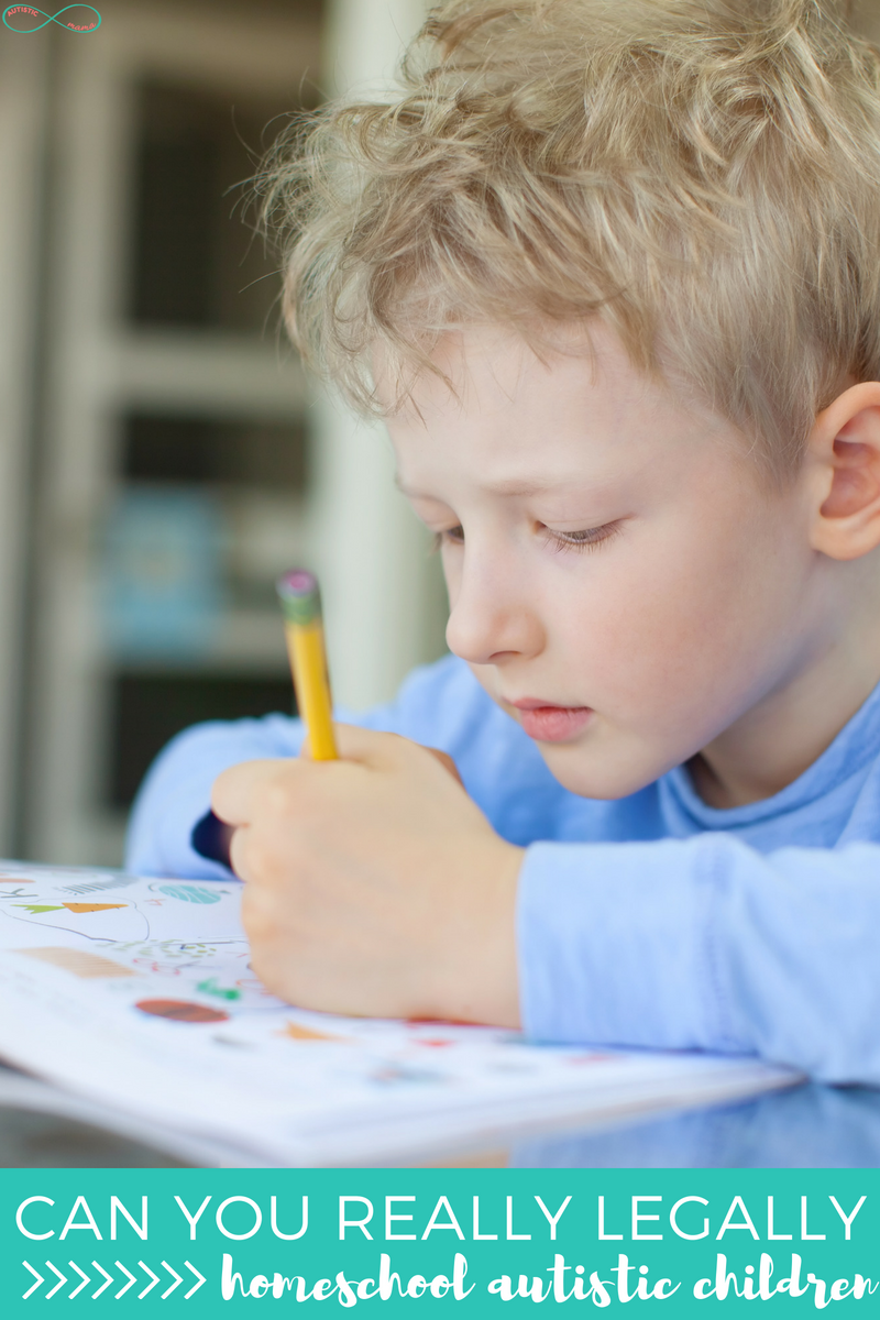 Can you really legally homeschool autistic children?