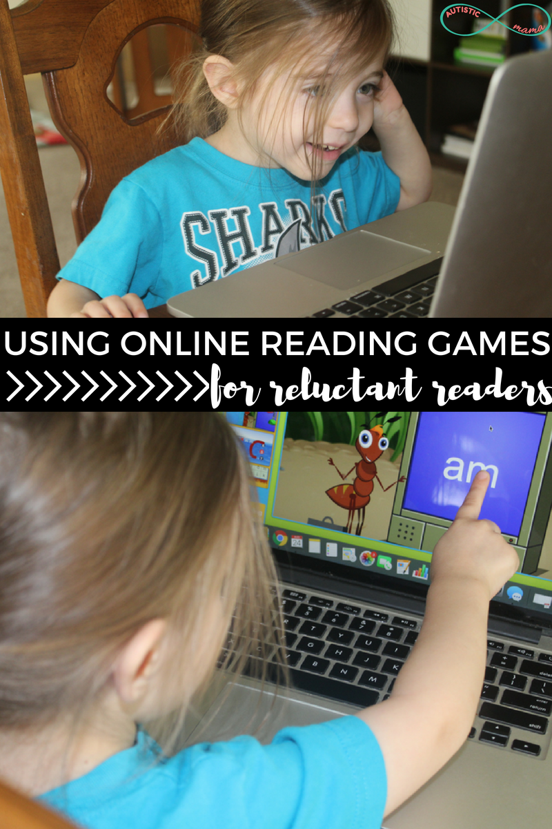 Using Online Reading Games to Help Reluctant Readers