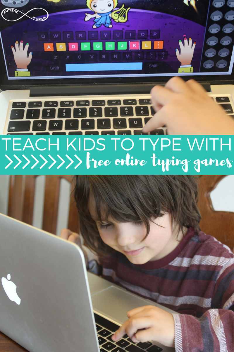 Teach Kids to Type with Free Online Typing Games