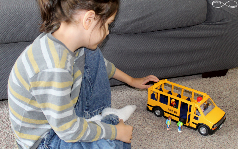 Help Autistic Children Ride the School Bus with a Social Story & Play!