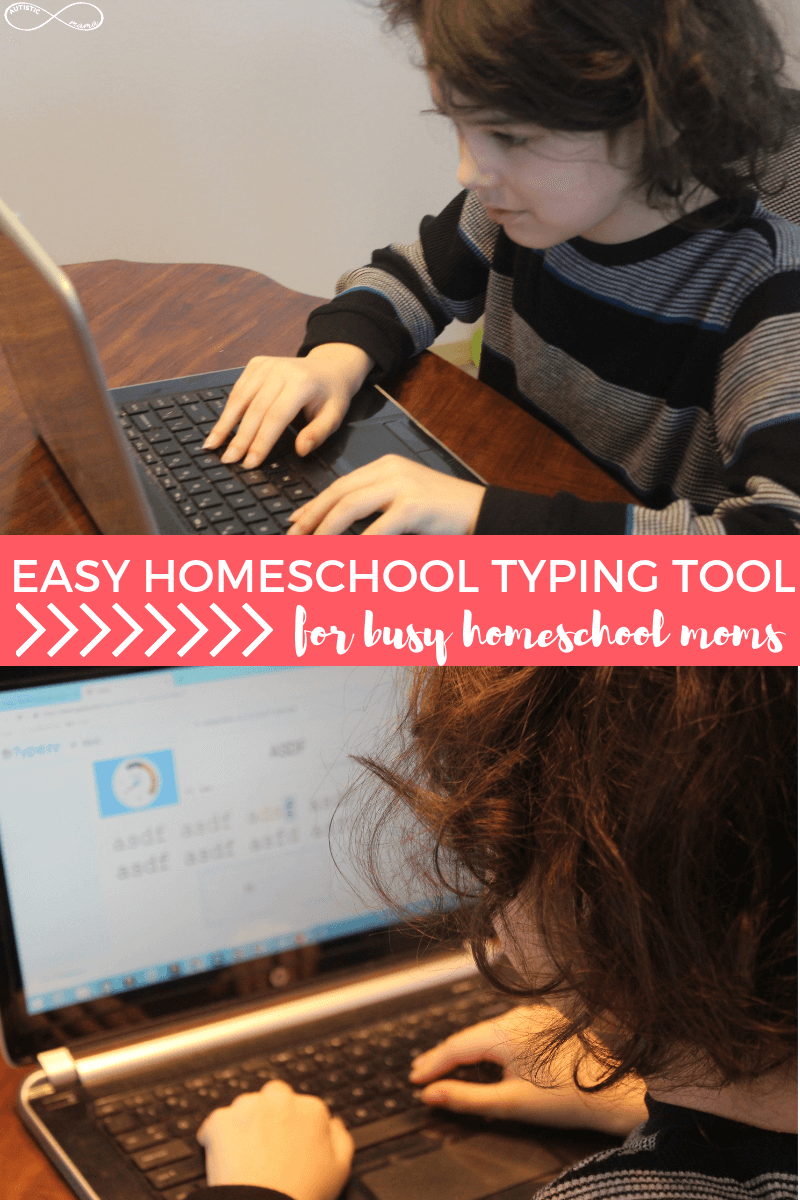 Typesy Homeschool is an easy homeschool typing tool for busy moms with comprehensive typing lessons and fun homeschool typing games!