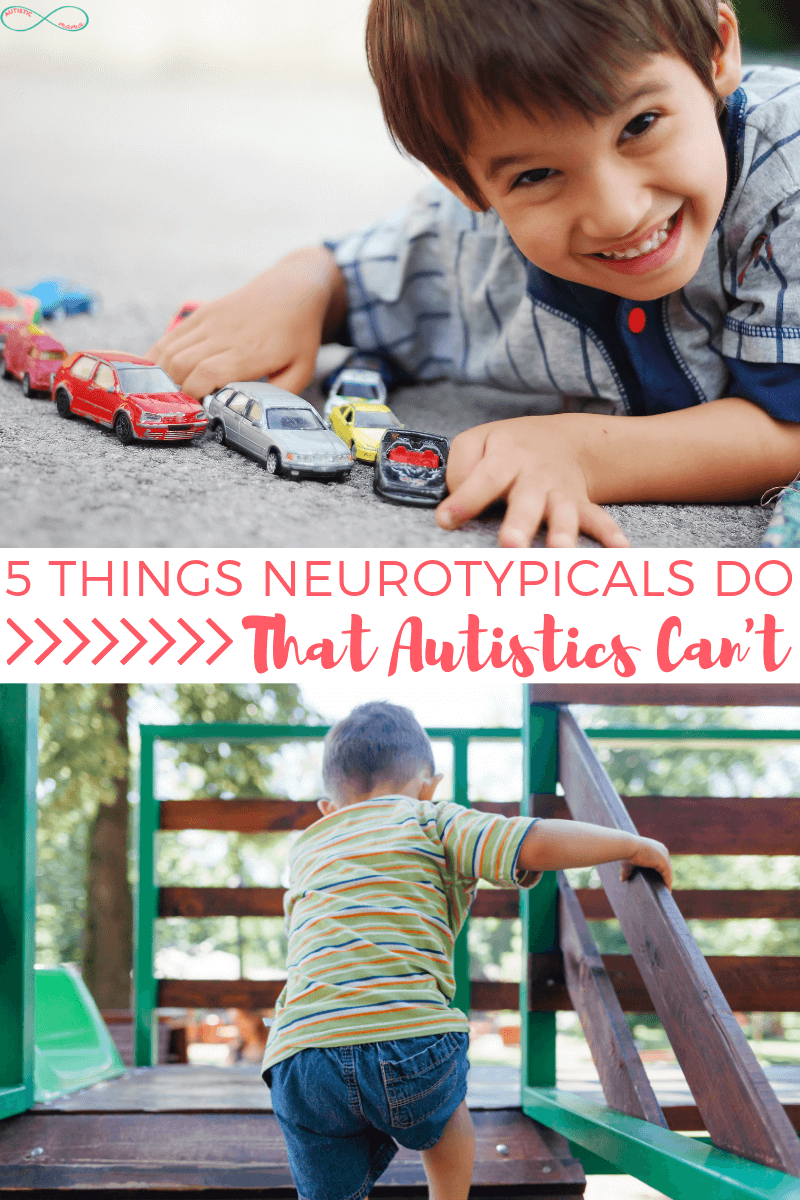 5 Things Neurotypicals Do That Autistics Can't